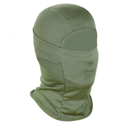 Breathable Ski Balaclava - Olive Green / One Size