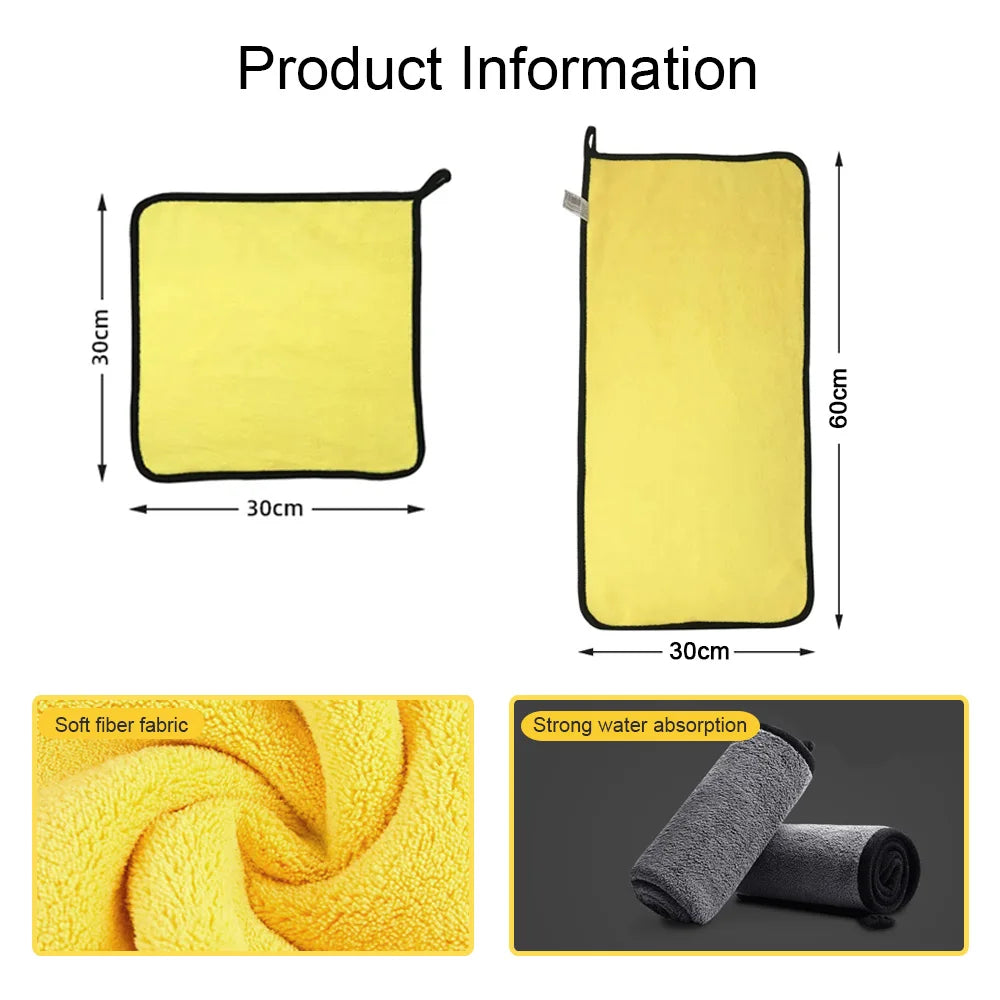 Microfiber Car Cloths