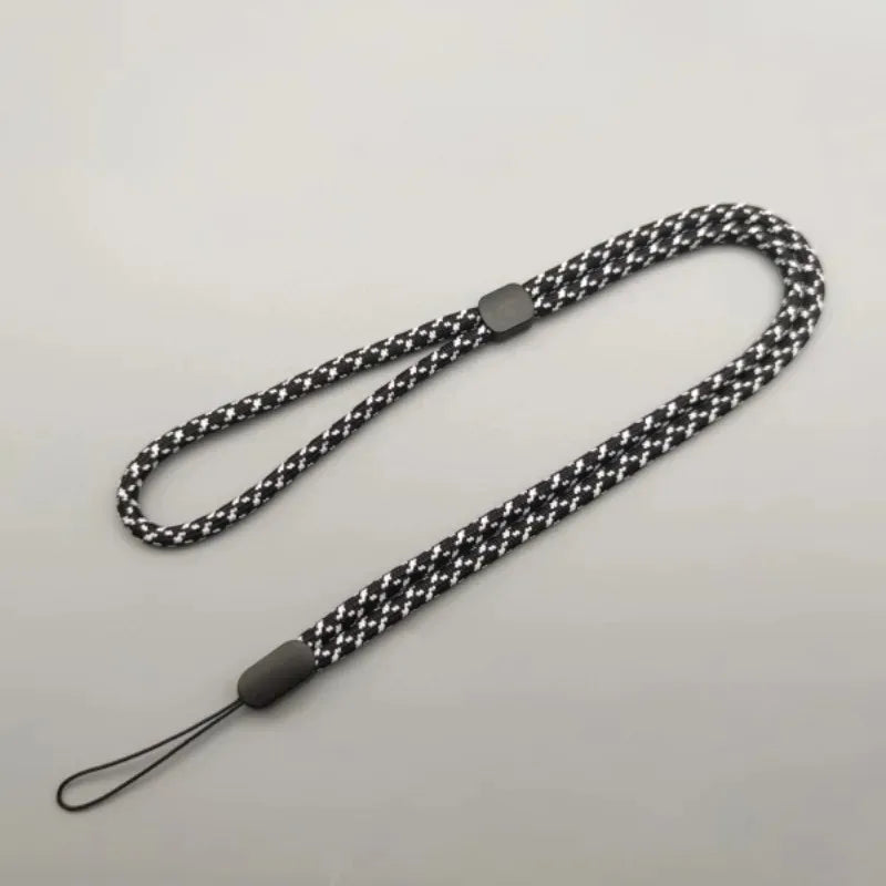 Adjustable Neck Phone Lanyard - White