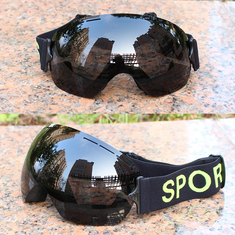Lightweight Ski Goggles - Black