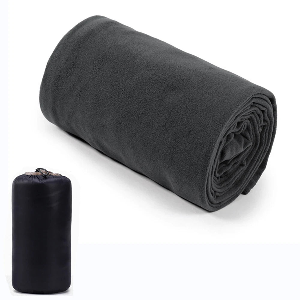 Fleece Sleeping Bag Liner - Black