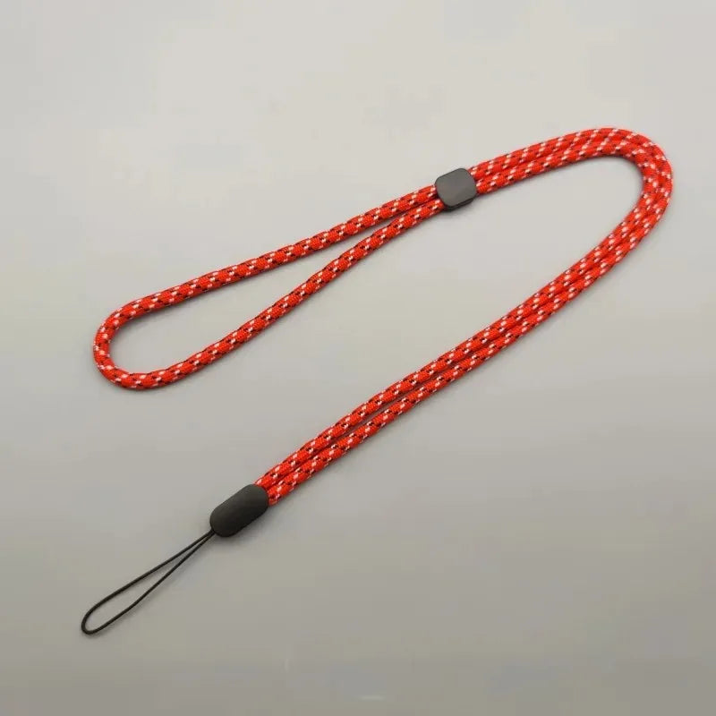 Adjustable Neck Phone Lanyard - Red