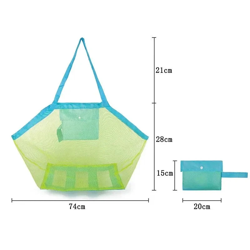 Foldable Beach Mesh Bag