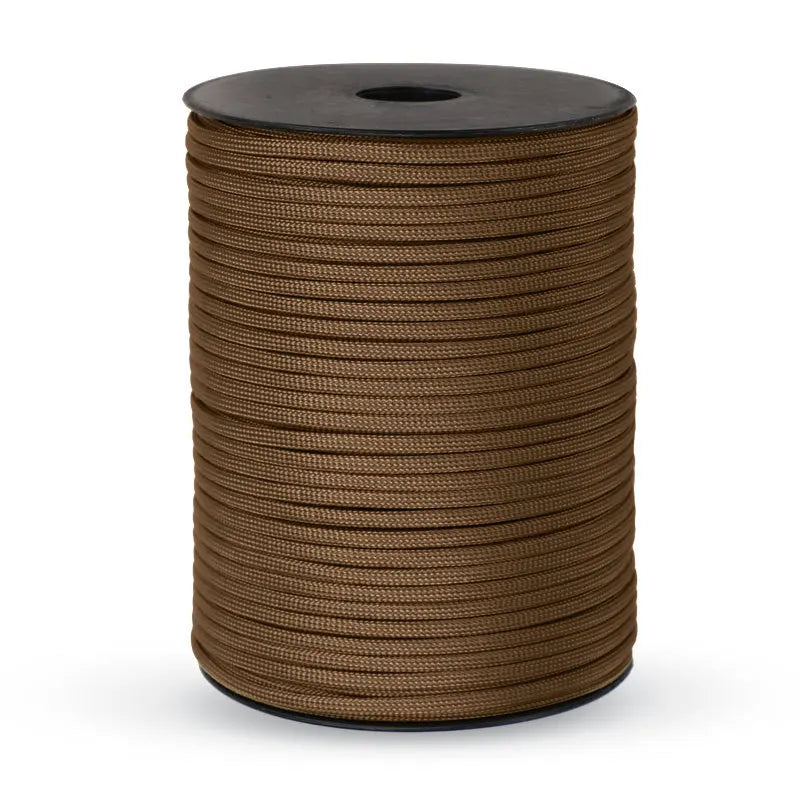 Paracord Rope Spool - Brown / 50m