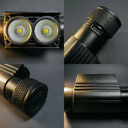 Aluminum Dual LED Headlamp