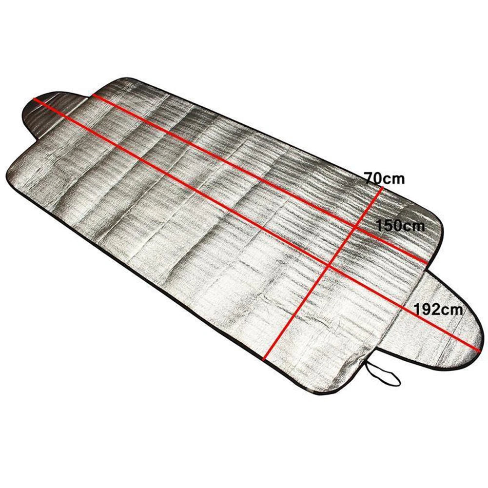 Windshield Frost Cover - detail