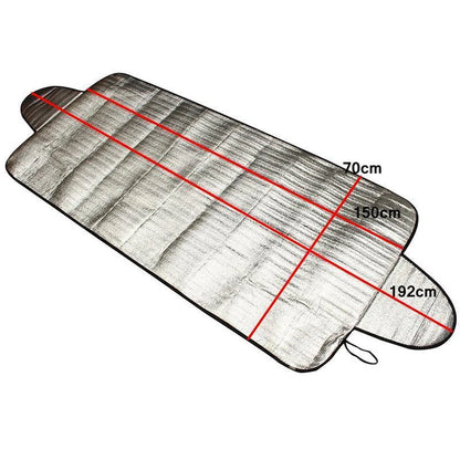 Windshield Frost Cover - detail