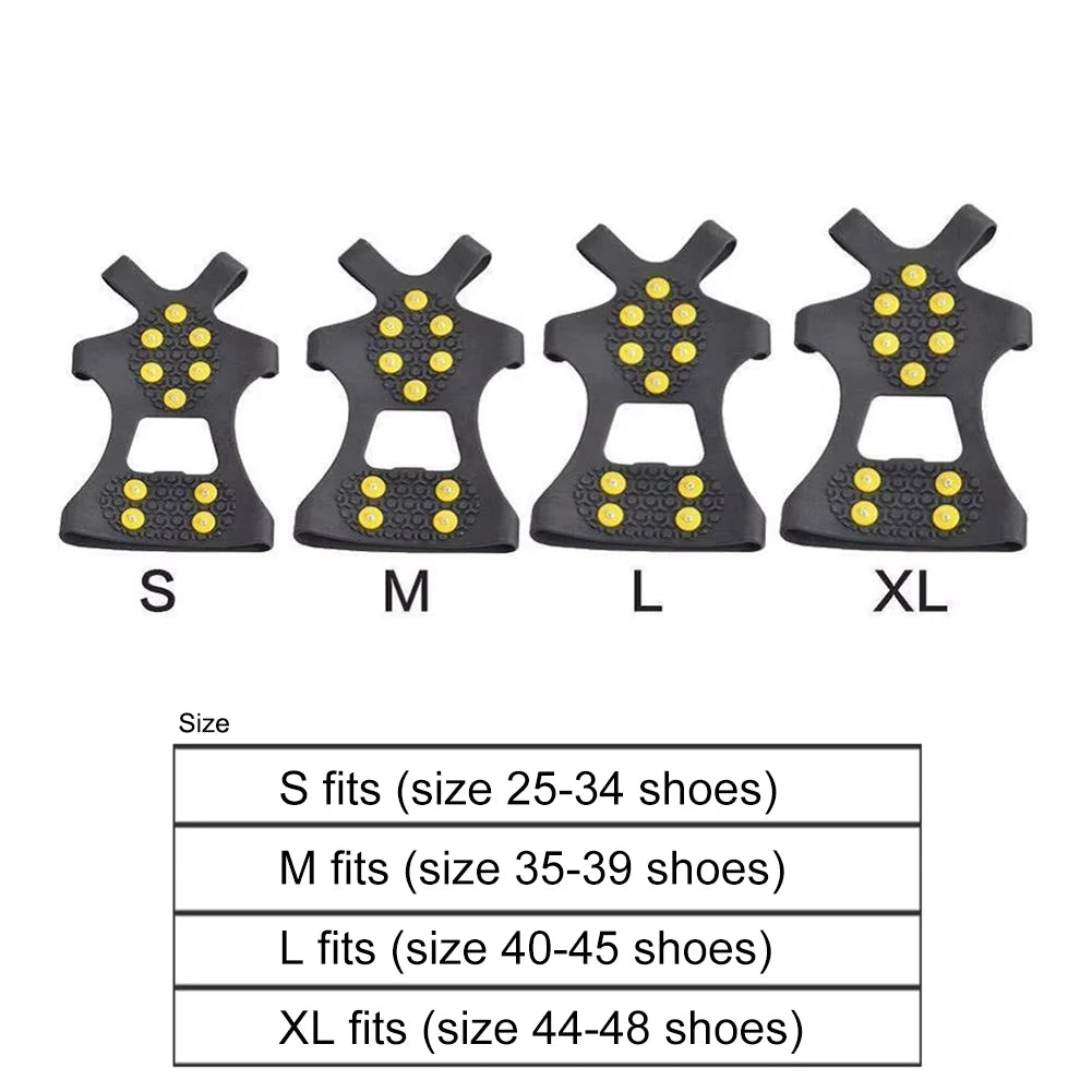 Ten Spike Ice Cleats