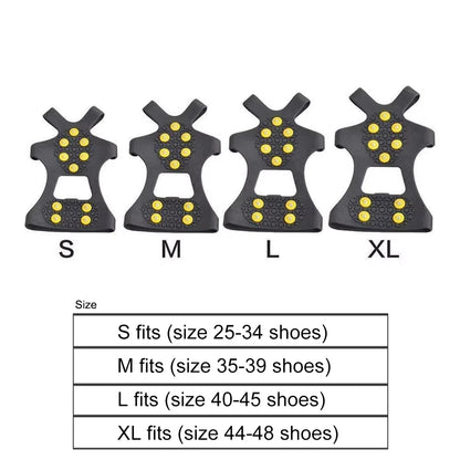 Ten Spike Ice Cleats