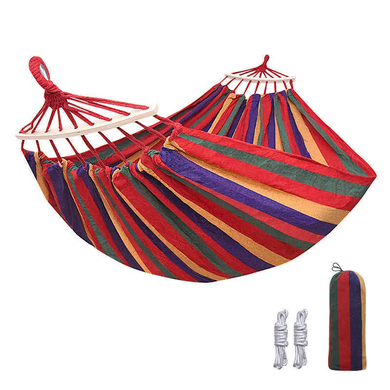 Oxford Striped Camping Hammock