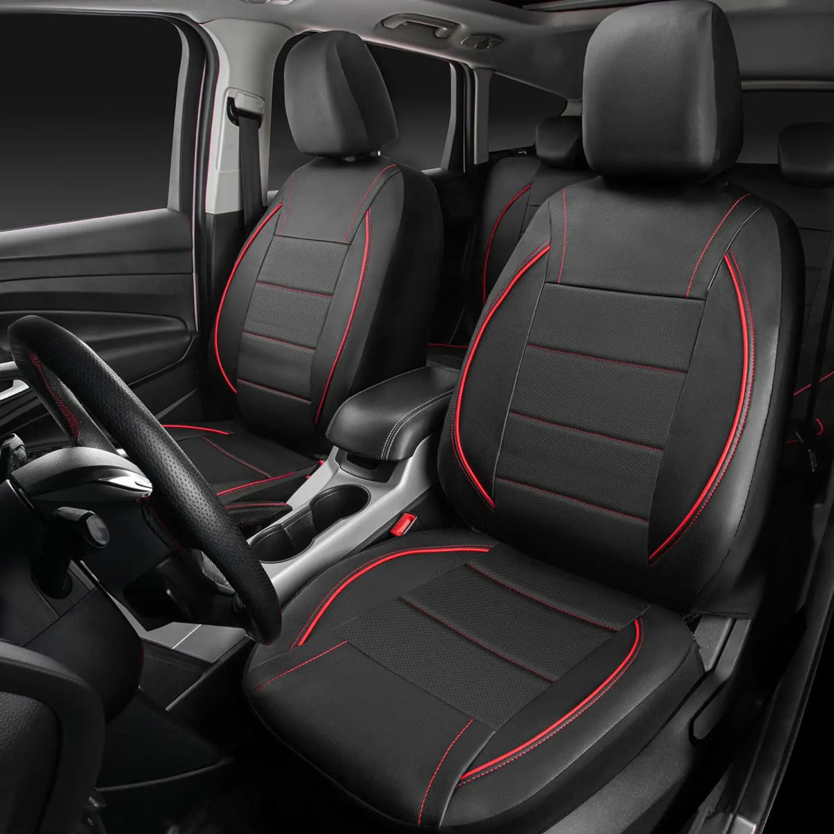 Faux Leather Car Seat Covers