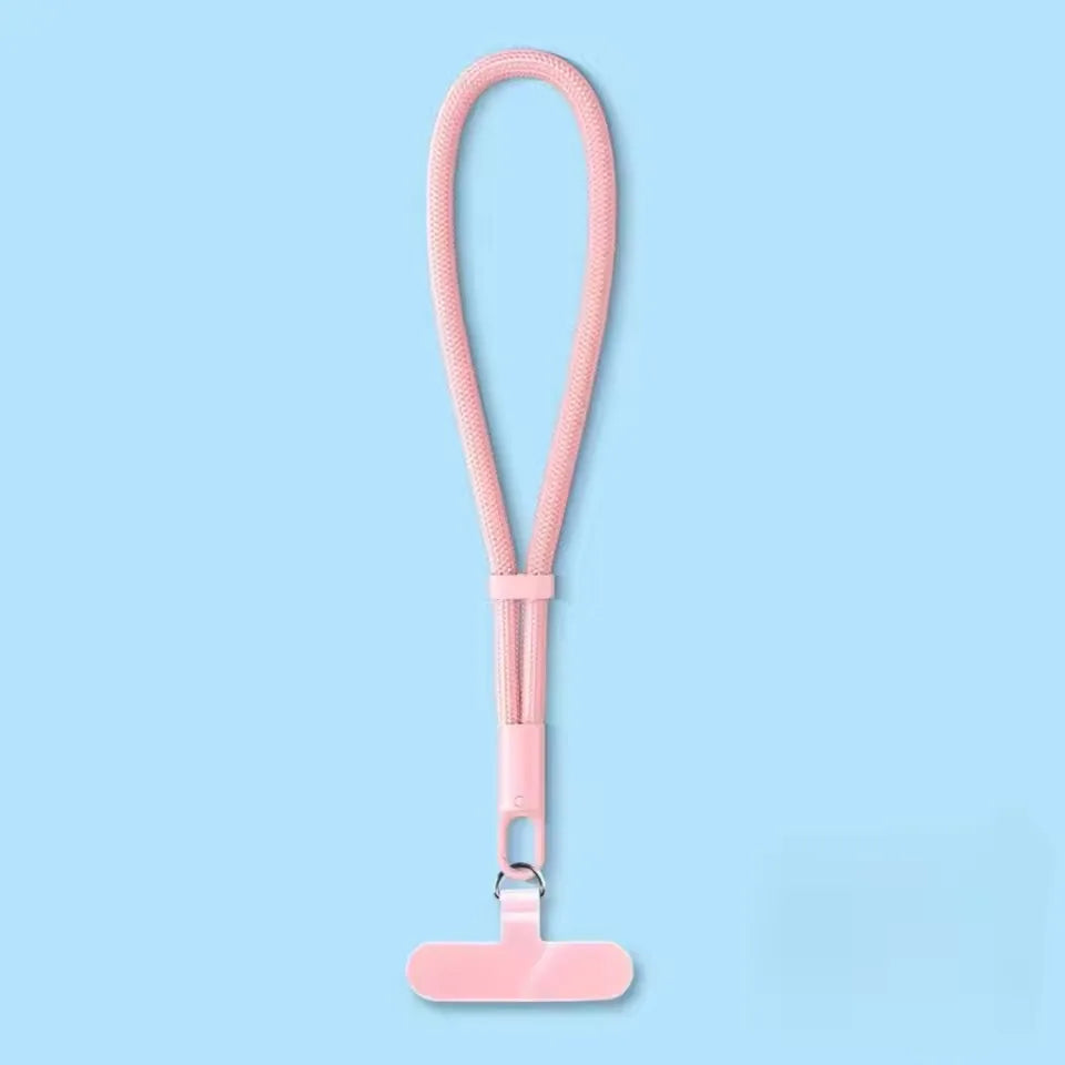 Adjustable Phone Wrist Strap - Pink