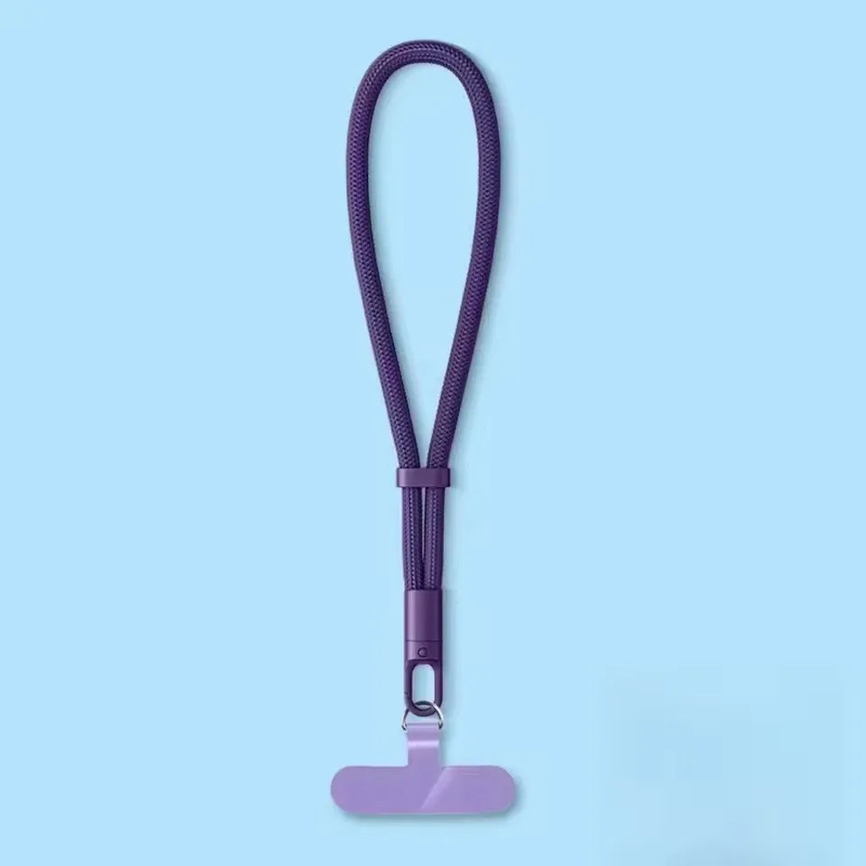 Adjustable Phone Wrist Strap - Purple