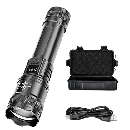 Zoomable LED Torch with Display