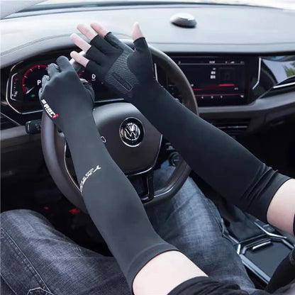 UV Ice Silk Arm Sleeves