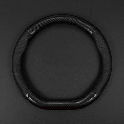Carbon Look Steering Wheel Cover