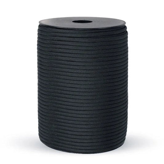 Paracord Rope Spool - Black / 50m