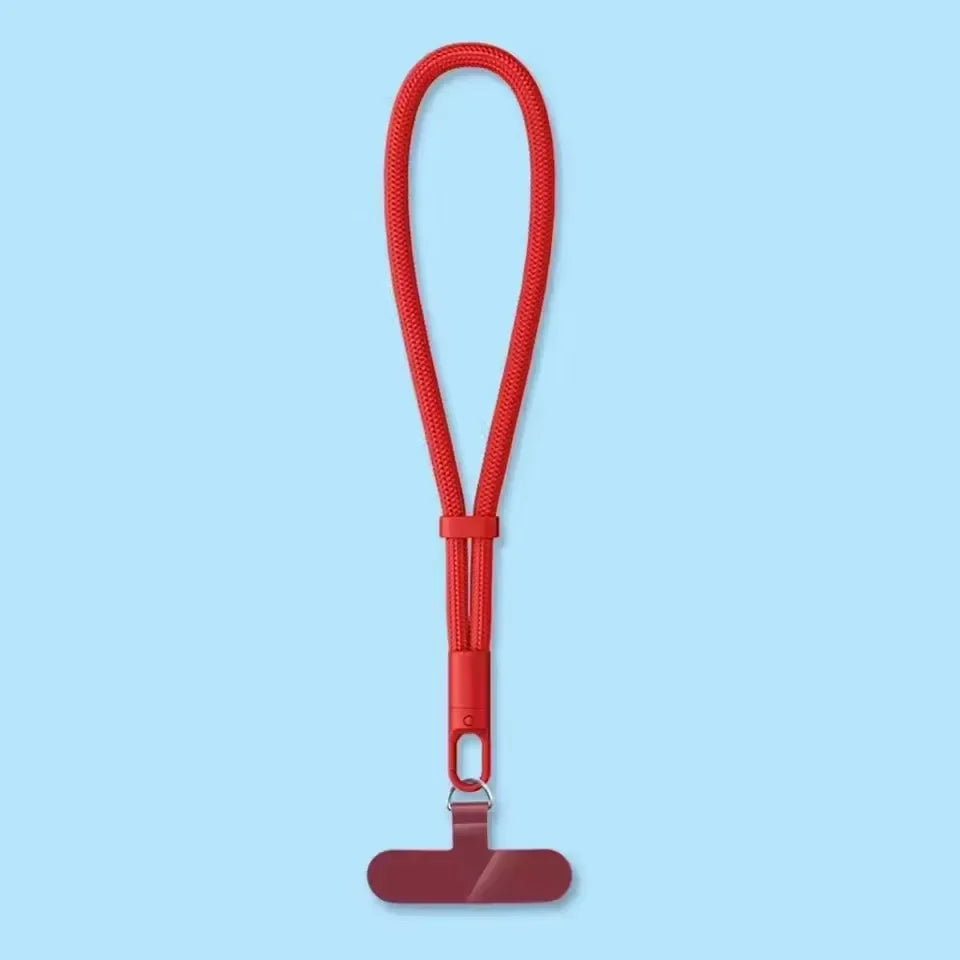 Adjustable Phone Wrist Strap - Red