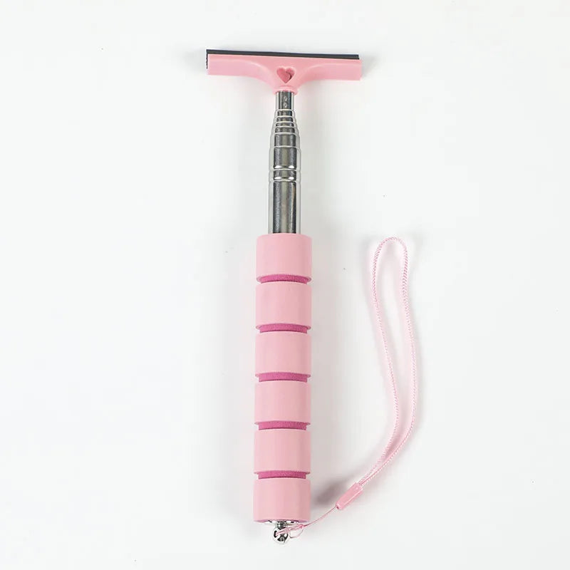 Telescopic Mirror Squeegee - Pink