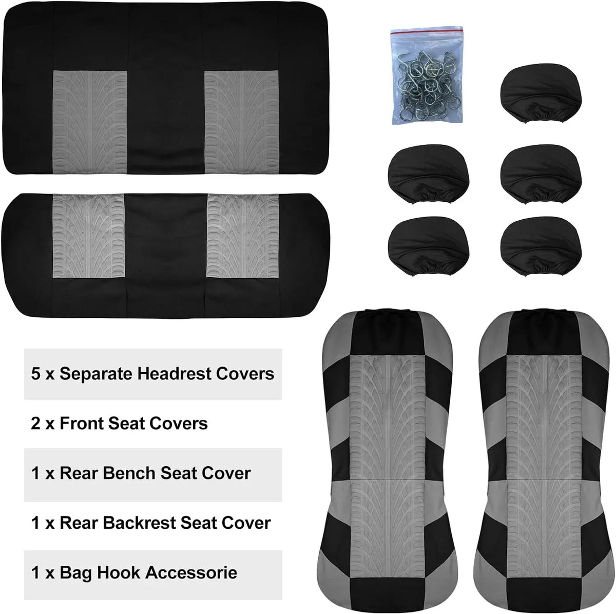 Universal Fabric Car Seat Covers