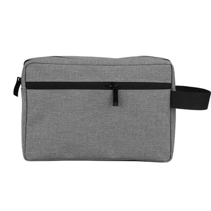 Canvas Toiletry Bag - Gray