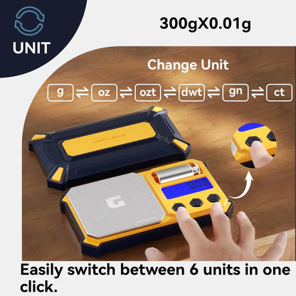 Rugged Precision Pocket Scale