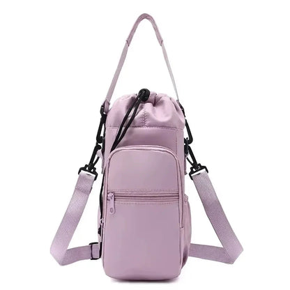 Water Bottle Sling Bag - Purple