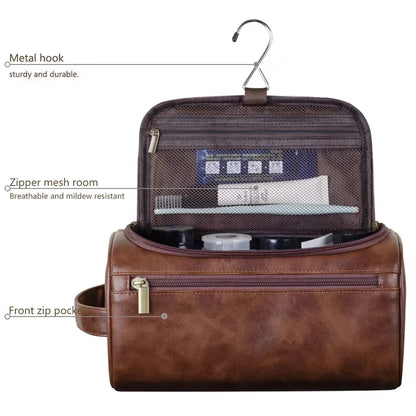 Hanging PU Toiletry Bag