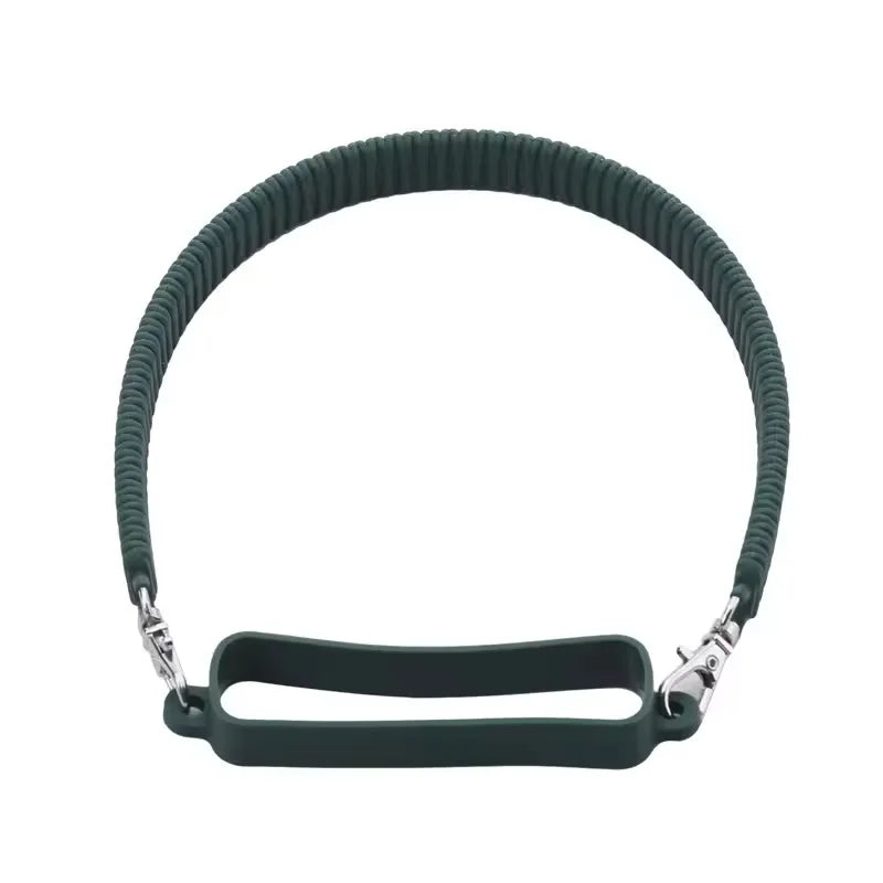 Silicone Bottle Carry Handle - Green