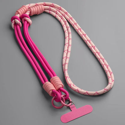 Crossbody Phone Lanyard - Hot Pink