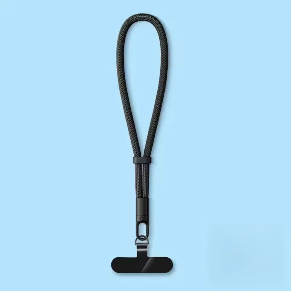 Adjustable Phone Wrist Strap - Black