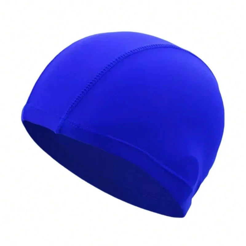 Fabric Swim Cap - Blue