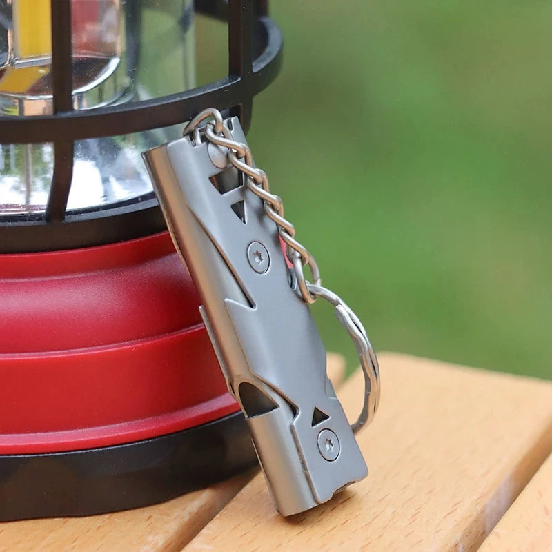 Double Tube Signal Whistle
