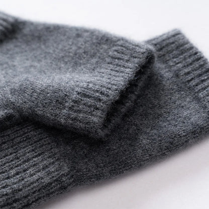 Knitted Wool Fingerless Mitts