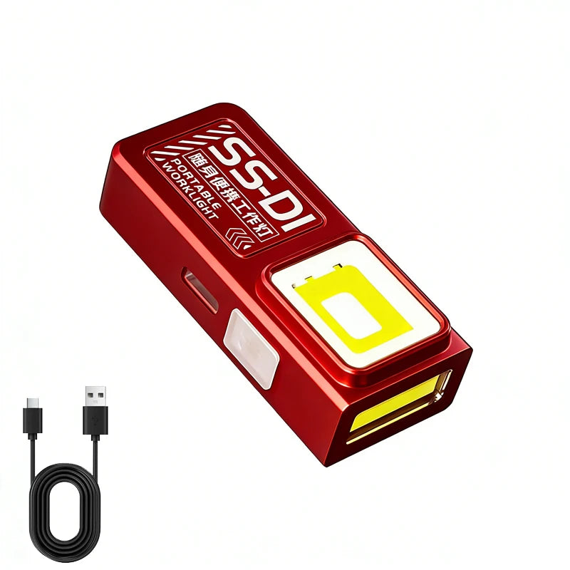 Mini COB Clip Flashlight