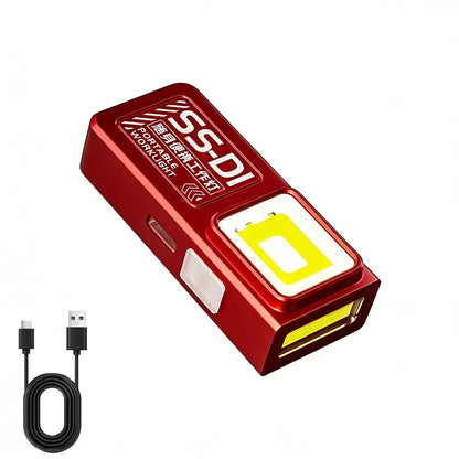 Mini COB Clip Flashlight