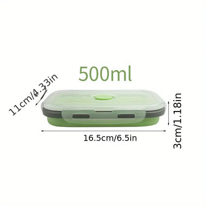 Collapsible Silicone Food Container - 500ml