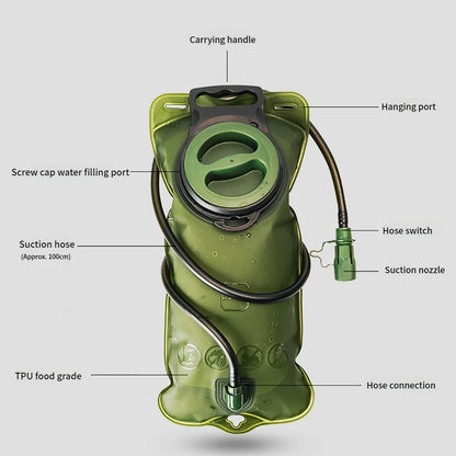 Wide Mouth Hydration Bladder - detail