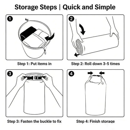 Packable Dry Bag with Carabiner