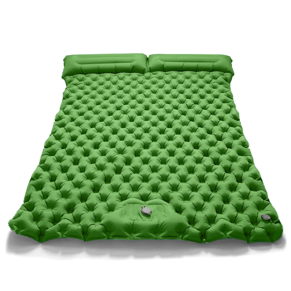 Double Inflatable Sleeping Pad - Olive Green