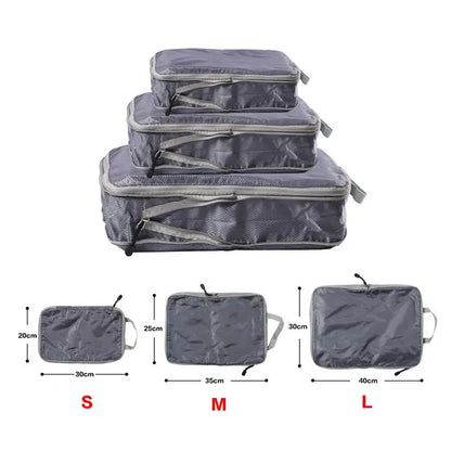 Compression Packing Cubes - Gray / M