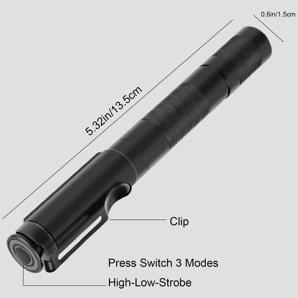 Zoomable LED Penlight