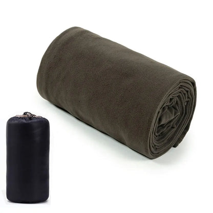 Fleece Sleeping Bag Liner - Gray