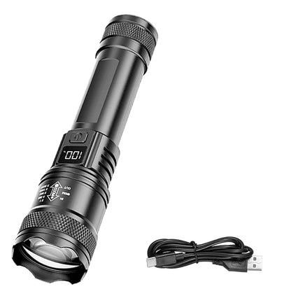 Zoomable LED Torch with Display