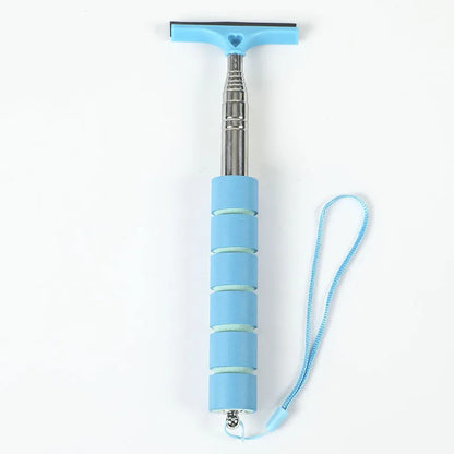 Telescopic Mirror Squeegee - Blue