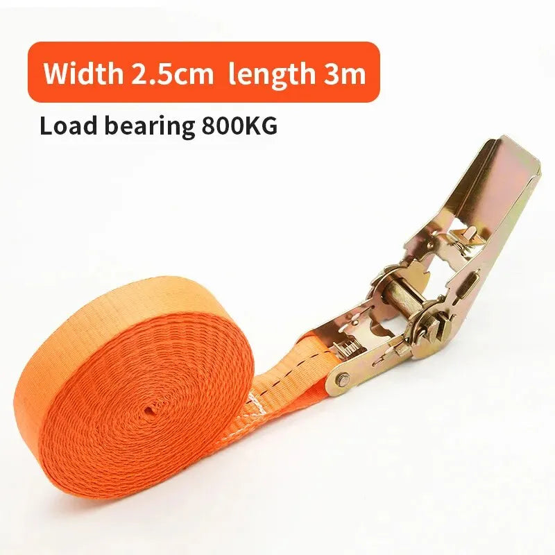 Ratchet Cargo Tie Down Strap - 3m