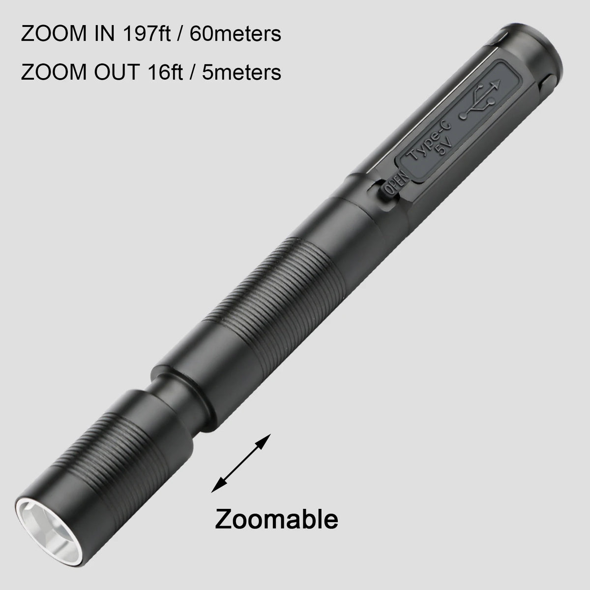 Zoomable LED Penlight