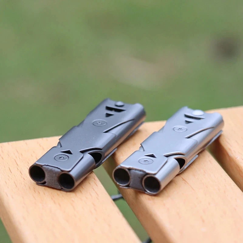 Double Tube Signal Whistle