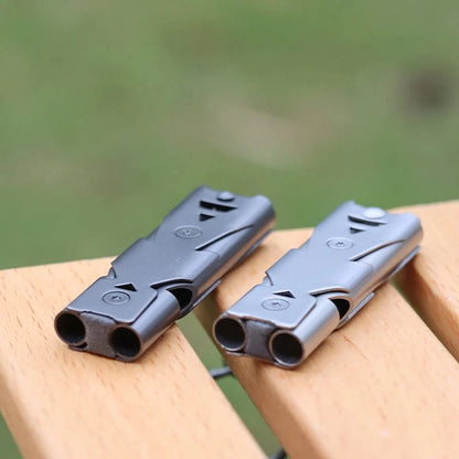 Double Tube Signal Whistle