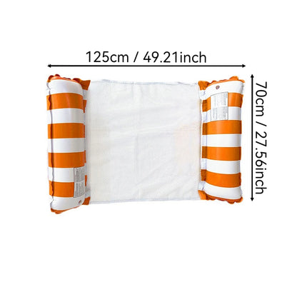 Inflatable Water Hammock - Orange